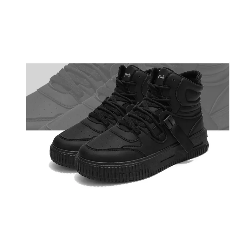 Jinho Abrasion Resistant High Top Skateboard Shoes Unisex-9
