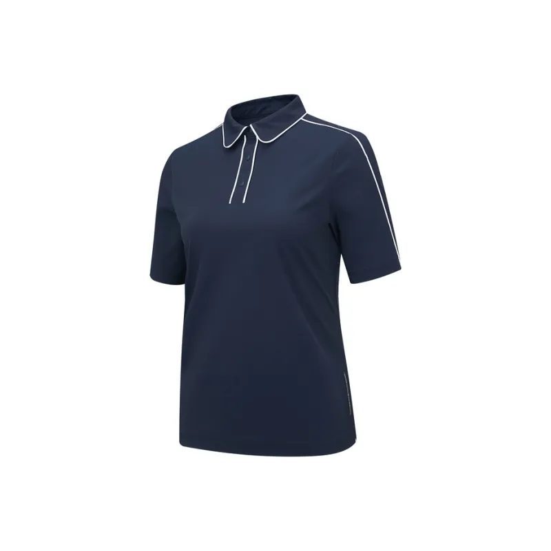 RAPIDO R LINE Polo Shirt Women's Navy Blue-0