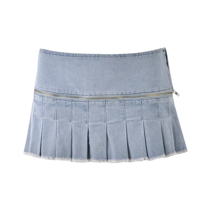 I.AM.GIA AYANNA MINI SKORT Denim Short Skirts Women's DENIM/Denim-0