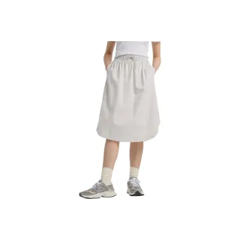 New Balance SS25 Casual Long Skirt Women's Gray