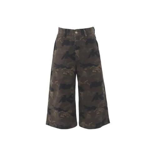 OROI Denim Shorts Women's Camouflage