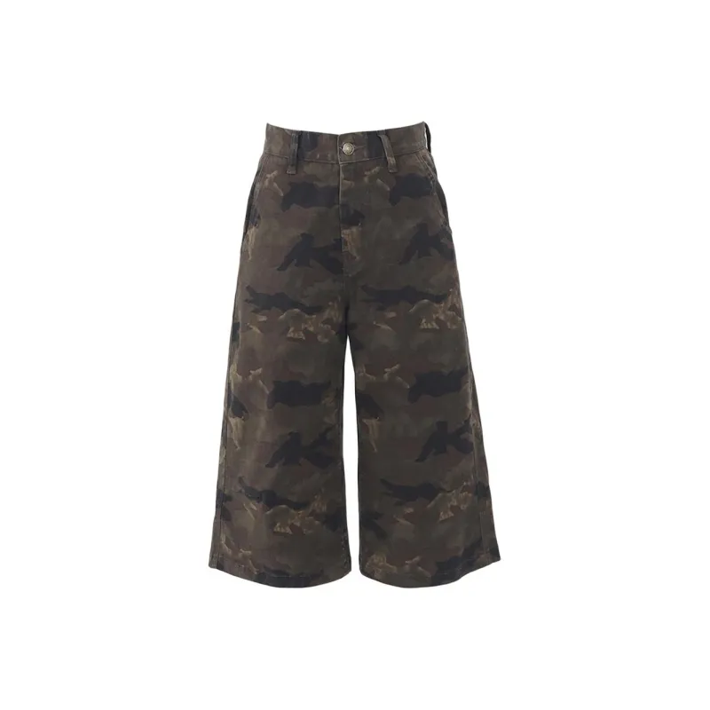 OROI Denim Shorts Women's Camouflage-0