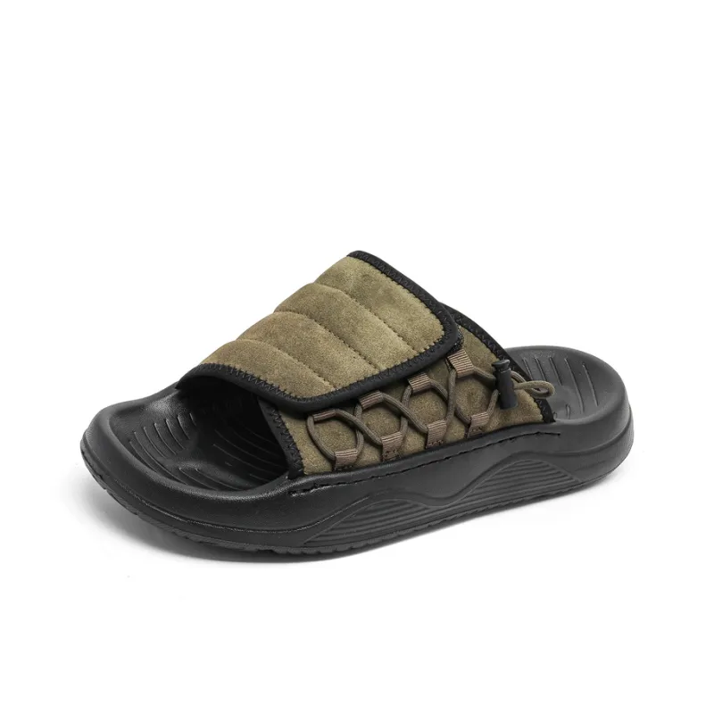 Roubini Slip Resistant Abrasion Resistant Slide Slippers Men's-7