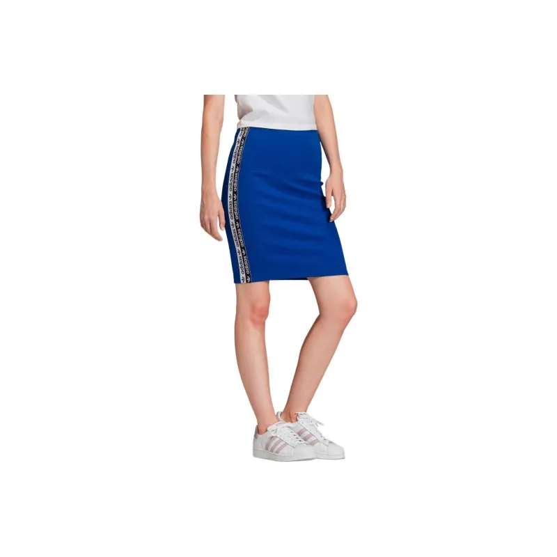 Adidas Originals Casual Short Skirts Women's Royal Blue-0