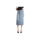 Blue Ankle-Length