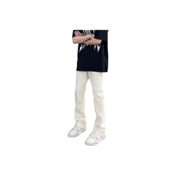 PANDA ADEVIL Jeans Unisex White