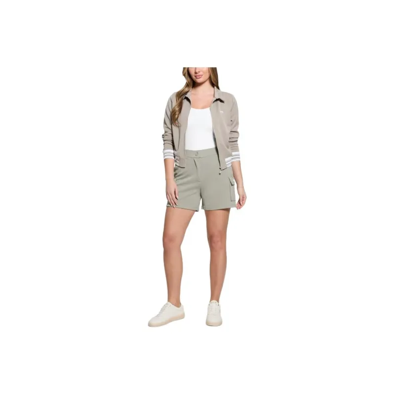 GUESS Cargo Shorts Women's Pea Green-0