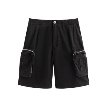 ENSHADOWER Cargo Shorts Unisex Black