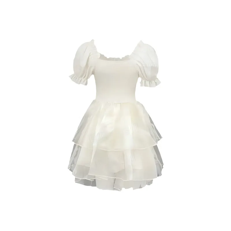 DOSOHEB Short Sleeved Dress Women's-1
