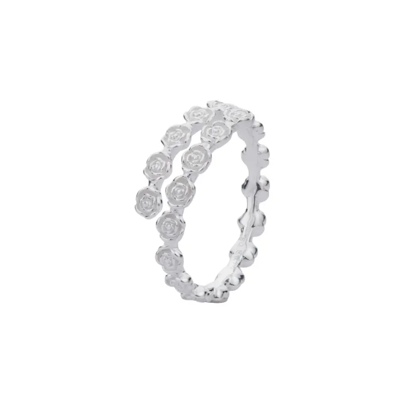 Shunqin Silver Building 999 Fine Silver Rings Women's-0
