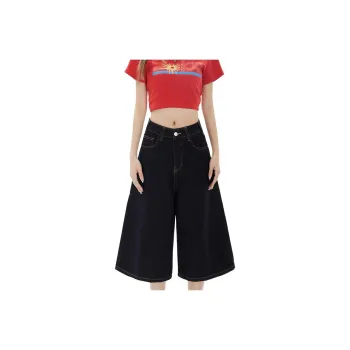 Poyz Denim Shorts Women's Dark Blue