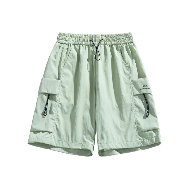 Warrior Huichao Riding The Wind Collection Cargo Shorts Unisex-0