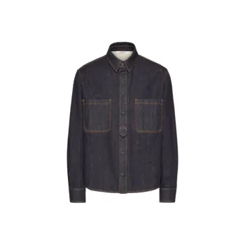 Valentino Shirts Men Blue