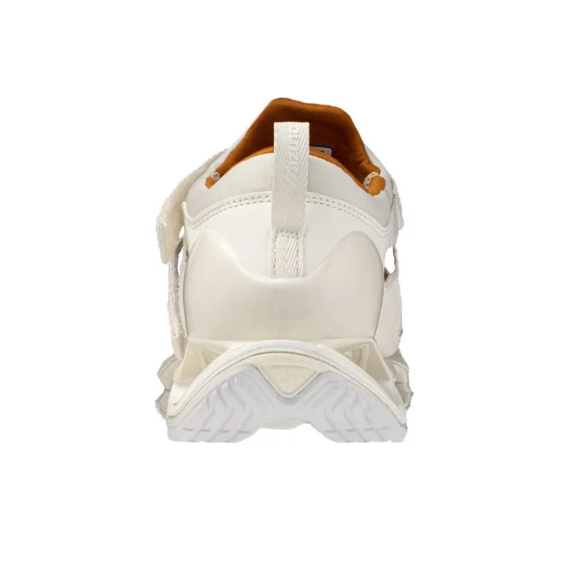Mizuno Wave Prophecy Strap Anti Slip Wear Resistant Low Top Casual Shoes Women's White-4
