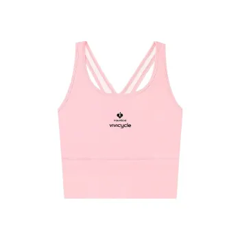 Pom Peche X VIVI CYCLE Sleeveless Sports Shirts Women's