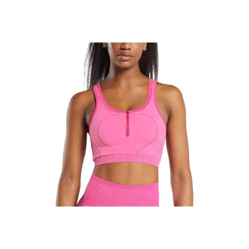 GYMSHARK Contour Heart Seamless Sport Vests Women's Pink/Punk Pink