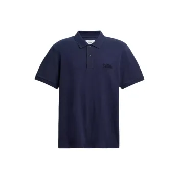 COACH Polo Shirt Men's Navy Blue