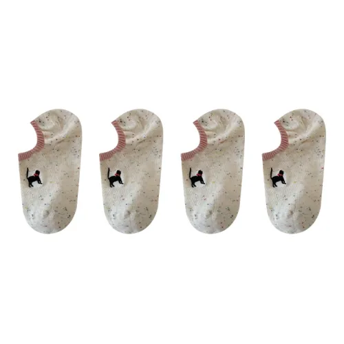 Moremoli No Show Socks Women's 4 Pack