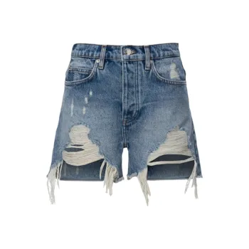 IRO NIGHT Denim Shorts Women's Blue