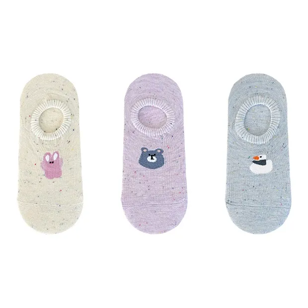 Moremoli Ankle Socks Women's 3 Pack-3