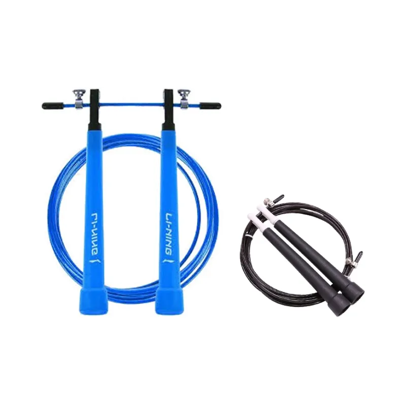 LiNing Professional Racing Non Countable Jump Ropes Adults Steel Wire+PVC Rope+PP Controller Cord Length 3m-11