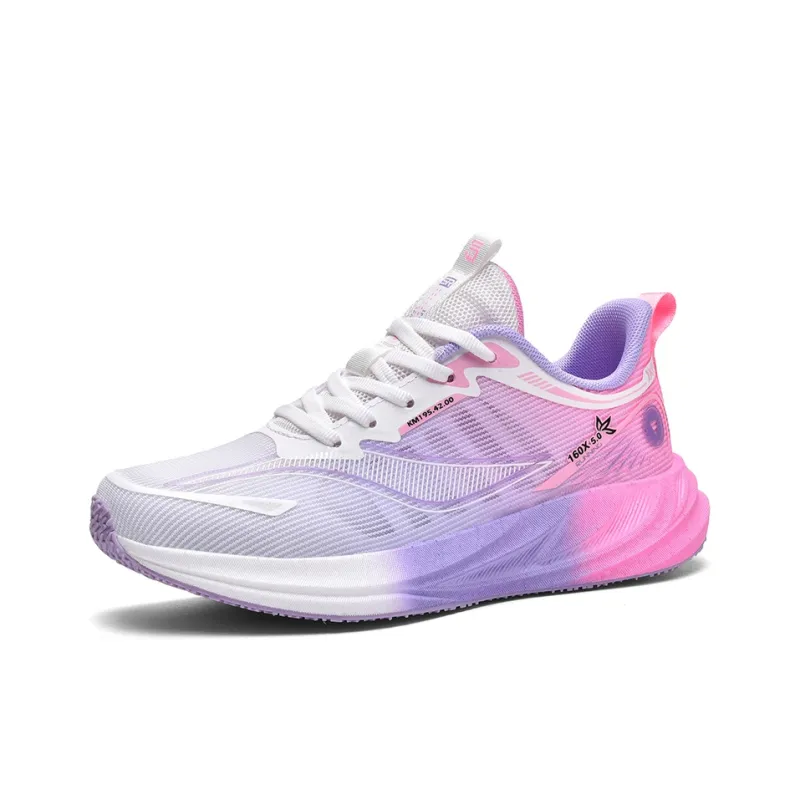 VanCamel Running Shoes Unisex Low Top White/Orange/White/Gray/Light Gray/Teal/Pink/Purple-25