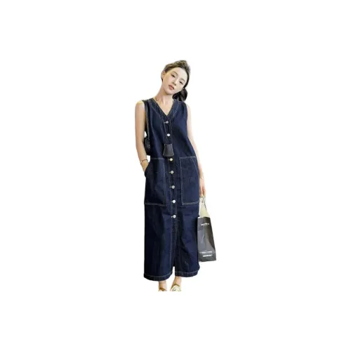Mu Xiao Xin Sleeveless Dress Women's