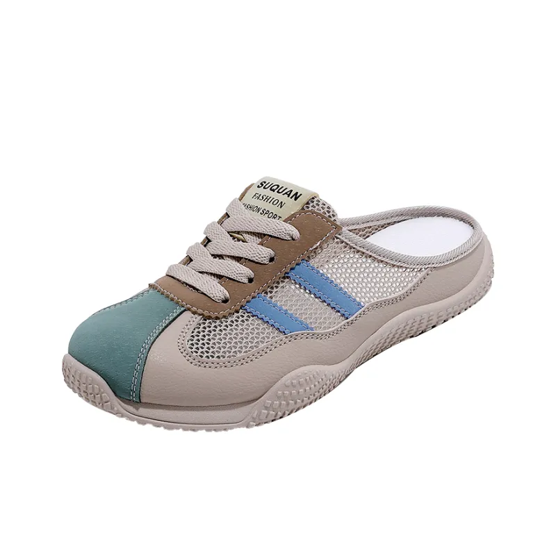 ZULISHI Rubber Sole Slip Resistant Closed Toe Slippers Women's-5