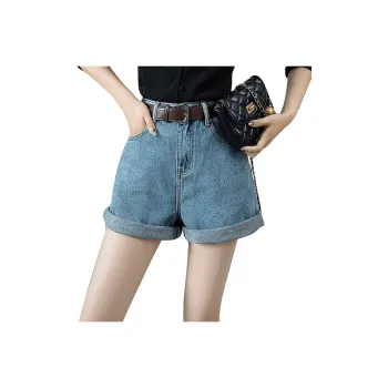 Cypress House Denim Shorts Women's Light Gray Blue