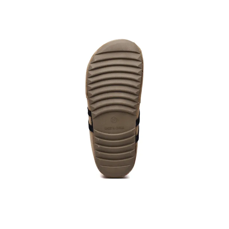 GDXF Rubber Sole Quiet Odor Resistant Abrasion Resistant Slip Resistant Closed Toe Slippers Women's-4