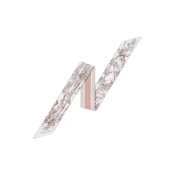DIOR Silk Twill Silk Scarves Unisex Pink