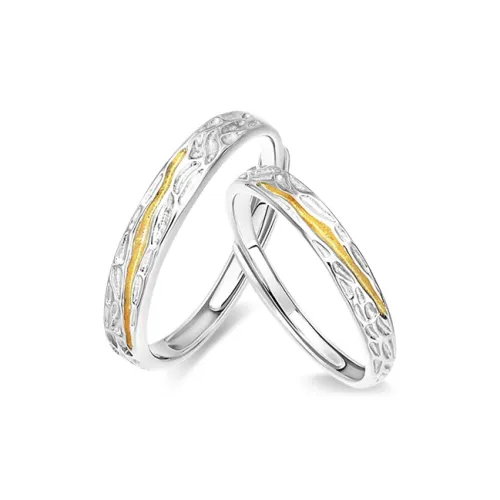 RURA S999 Fine Silver Rings Unisex Silver