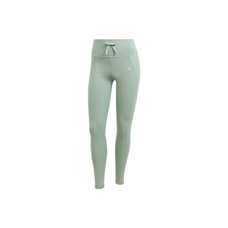 Adidas Women's Essentials Leggings Silver Green-0