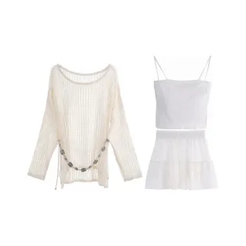 AFGGD Two Piece Skirt Sets Women's