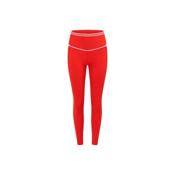 LORNA JANE Fast Pace Recycled Booty Athletic Trousers Women's Tomato Color