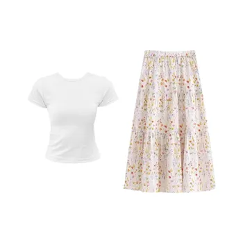 ABBY GODDESS Two Piece Skirt Sets Women's