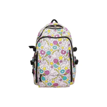 Parker Bear Nylon Backpack Unisex Multicolor