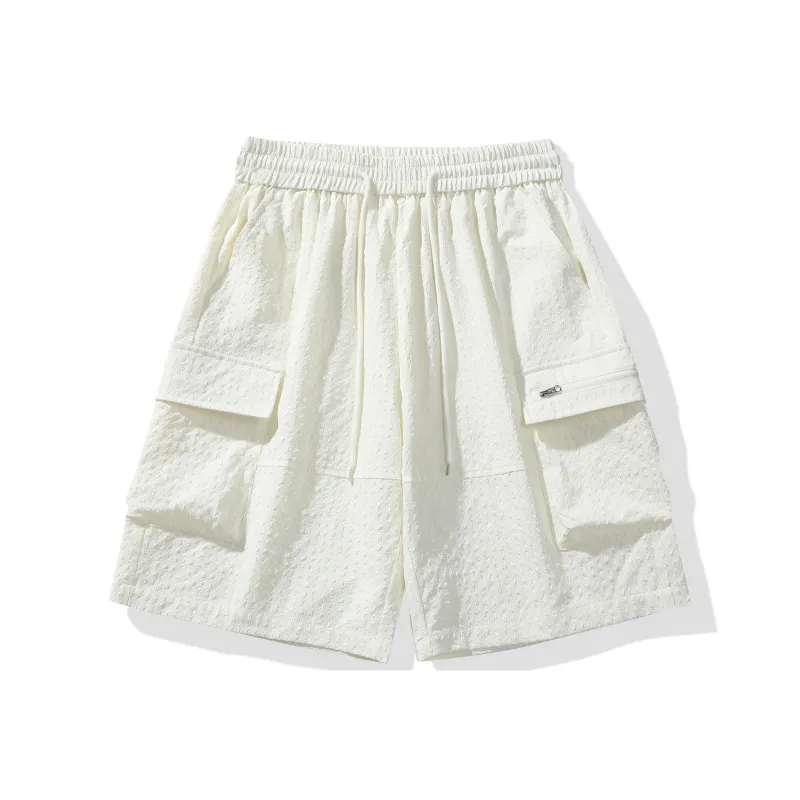Warrior Huichao Riding The Wind Collection Cargo Shorts Unisex-4