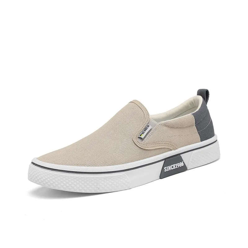RENBEN Breathable, Lightweight, Slip Resistant Low Top Canvas Shoes Men's-8
