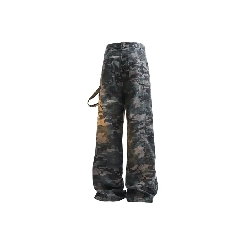 Lulifama Jeans Unisex Camouflage-1