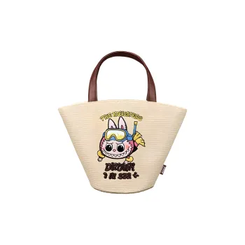 POP MART Polypropylene Handbag Women's Beige
