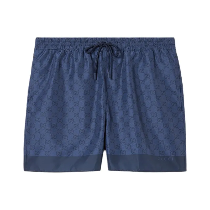 GUCCI FW25 Swimming Shorts Men's Marine Blue-0