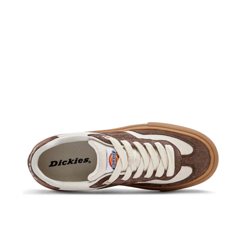 Dickies Low Top Skateboard Shoes Men's Beige Coffee-2