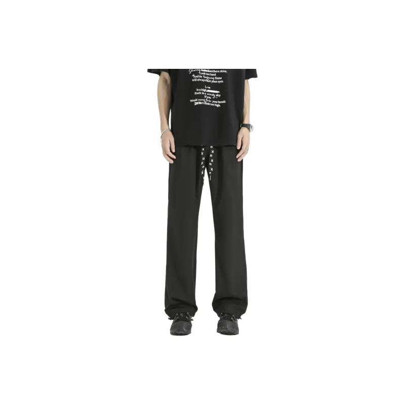 SIL VITIN Casual Pants Unisex Black-0