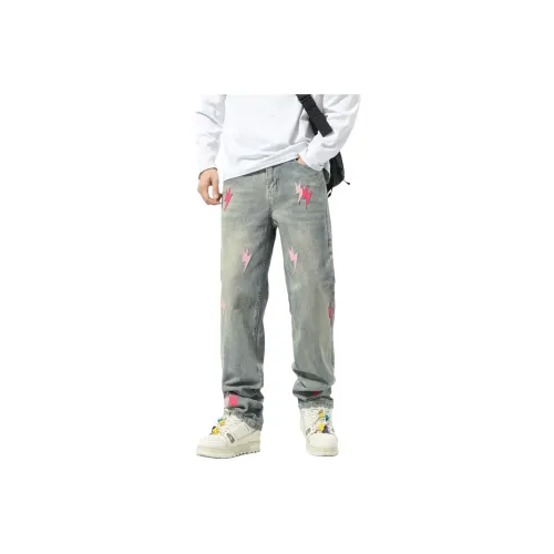PANDA ADEVIL Jeans Men Vintage