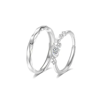 MISS TOOYA S999 Fine Silver Rings Unisex