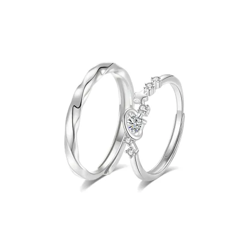 MISS TOOYA S999 Fine Silver Rings Unisex