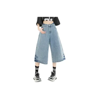 MM Denim Shorts Women's Light Blue
