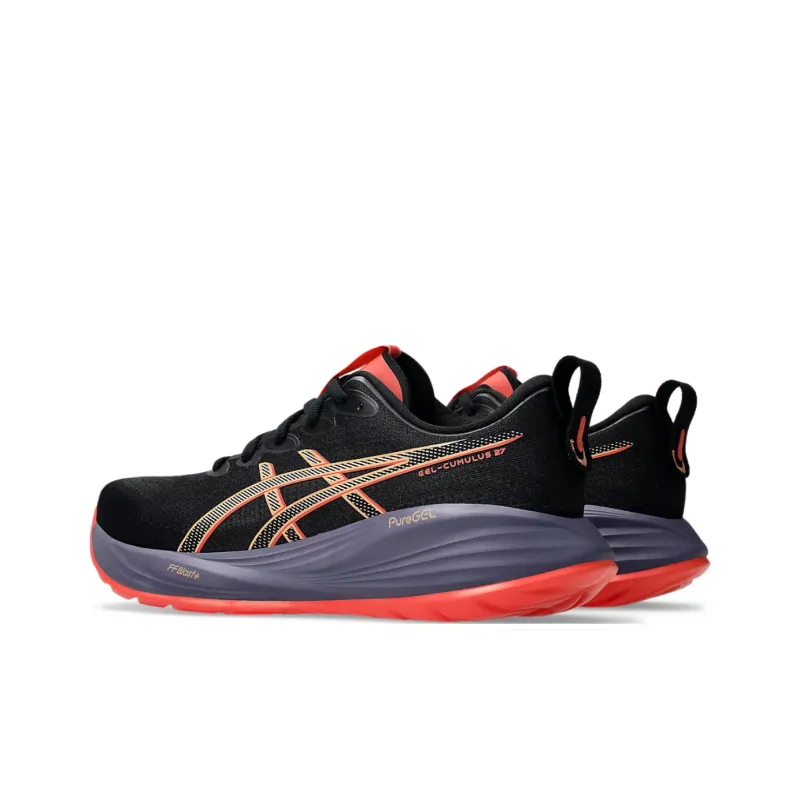 Asics Gel Cumulus 27 Black Coral Reef-3