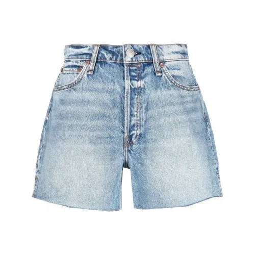 Rag & Bone High-waisted Denim Shorts